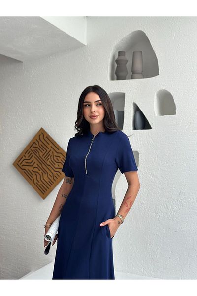 buqre's moda Φόρεμα με φερμουάρ με φούστα