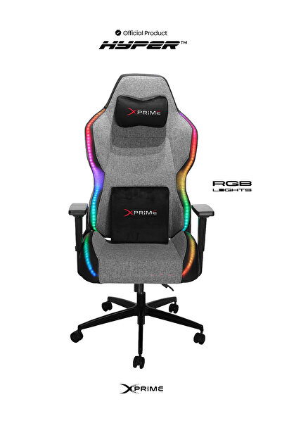 XPRİME xPrime Hyper Pro ARGB Ledli + Hoparlörlü Oyuncu Koltuğu