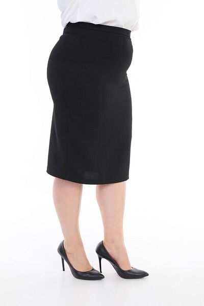 Loom Boutique Plus Size Lined Pencil Skirt