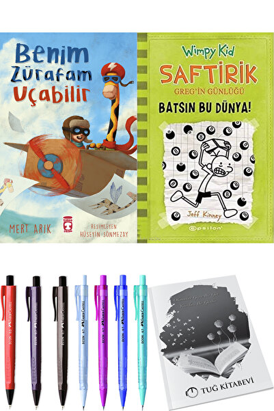 Timaş Çocuk Benim Zürafam Uçabilir ve Saftirik 8 Batsın Bu Dünya! + Hediyeli