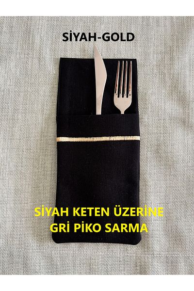 Zeren Home Λεπτομερής περιτύλιγμα Piko Λευκά είδη μαχαιροπήρουνων Παρουσίαση χαρτοπετσέτας 2 τεμαχίων