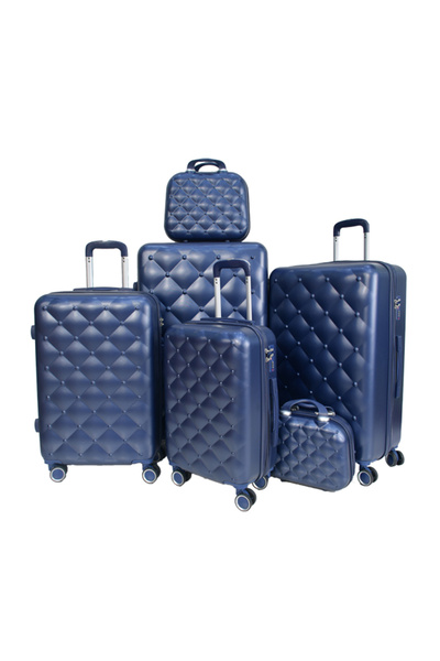 MORANO مجموعة عربة أمتعة السفر MORANO مكونة من 6 قطع بمقاس 32 بوصة - 28 بوصة - 24 بوصة - 20 بوصة - 14 بوصة - 12 بوصة.