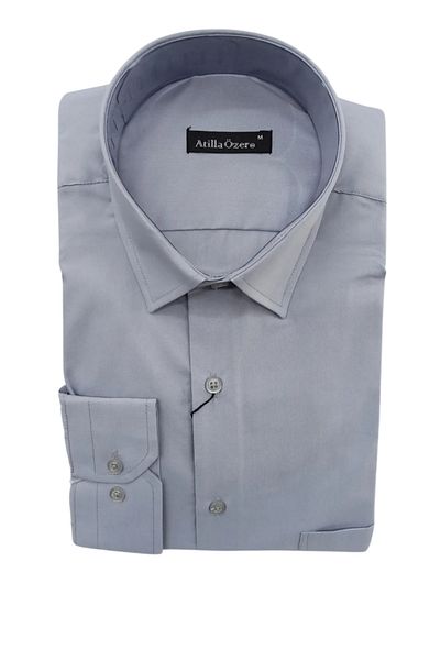 TARZZİNG Men's Easy-Iron Classic Fit Pocket Men's Shirt