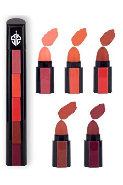 mazhar Matruşka 5'li Ruj Seti KALICI