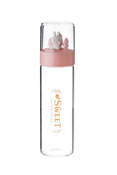 HIC Glass Thermos Bottle 250 ml 2 Pcs