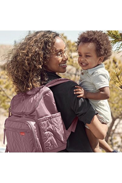 Skip Hop Pink Jersey Backpack