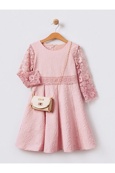 Tivido ROCHIE DE FATA cu maneca lunga in stil floral