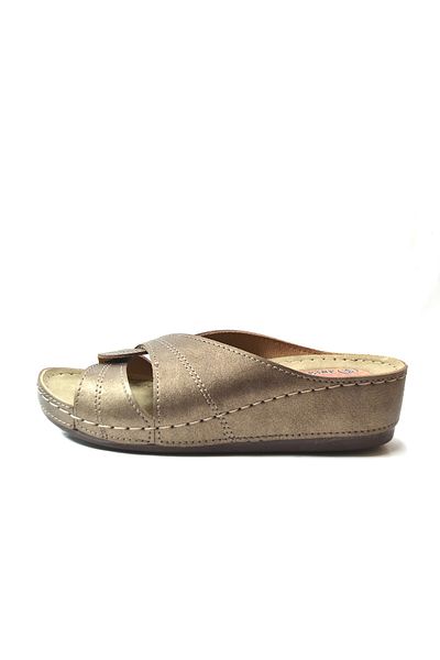 Onlo Ayakkabı Onlo Shoes ARYN.098 Copper Anatomical Daily Γυναικείες Μητρικές Παντόφλες