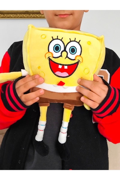 NB market Sünger Bob peluş oyuncak yumuşak peluş oyun uyku arkadaşı sungerbob
