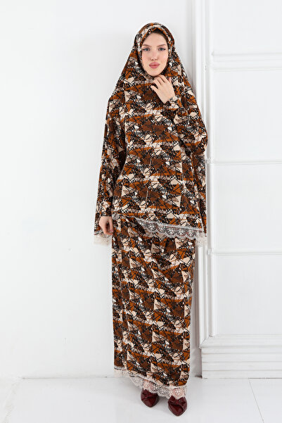 Mia Γυναικείο φόρεμα προσευχής Hijab με φούστα δύο τεμαχίων