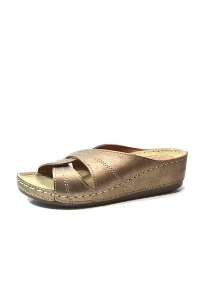 Onlo Ayakkabı Onlo Shoes ARYN.098 Copper Anatomical Daily Γυναικείες Μητρικές Παντόφλες
