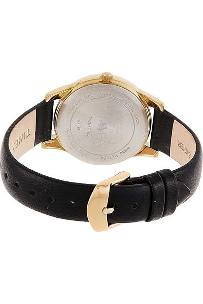 Timex Women's Quartz Watch, Analog Display and Leather Strap TW2R87100