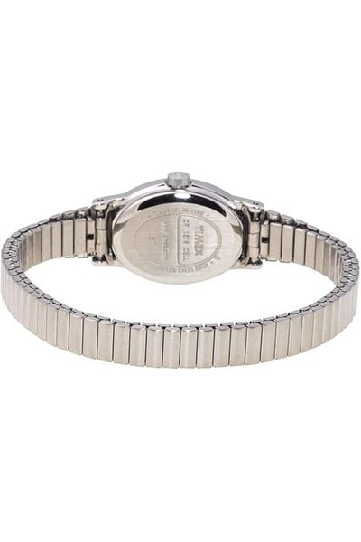 Timex Women's T21902 Cavatina Silver-Tone Expansion Band Watch