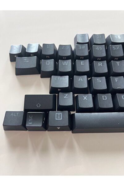 HyperX Full Key Set Pbt Siyah Tuş Takımı Klavye Tuş Takımı (61 AD)