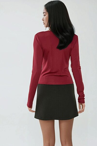 Hiccup Μπλούζα με επένδυση ώμου Degaje γιακά