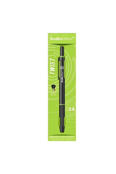 Scrikss Twist Versatil 2.0 mm Green Transparent Amb.