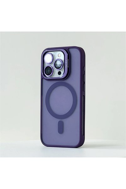 Kılıfsiparis Magsafe Case with Stand for iPhone 16 Pro with Lens Gift