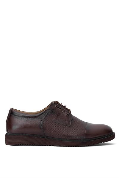 Ayakkabı Fuarı Elit Slfrm782C Men's Genuine Leather Casual Shoes Brown