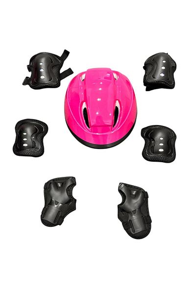 NW NessiWorld Bicycle Skateboard Skating Kids Helmet and Knee Pad Set