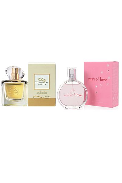 AVON TODAY tomorrow always and Wish of Love by Avon EDP are two attractive fragrances