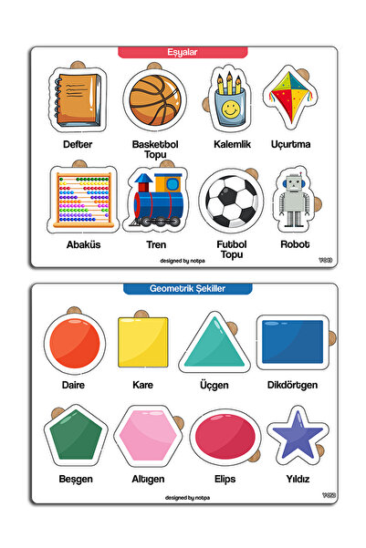 kutuTR Puzzle ve Eğitici Bultak Serisi 4'lü Set 2+2 Y2+2M2