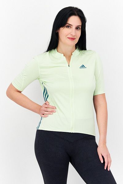 adidas Women Sportswear Fit Brand Logo Training Jersey, Green