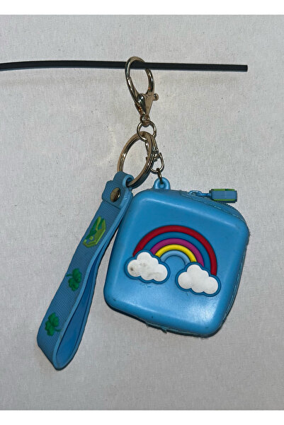 pardayanlar Bozuk Para Cüzdanlı Renkli Desenli Anahtarlık