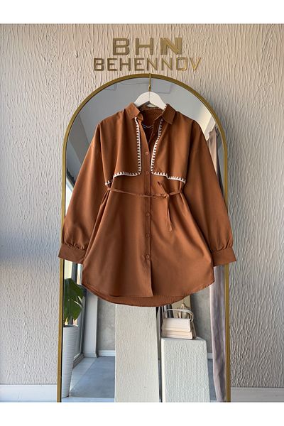 Butik Shirt - Brown Bohem