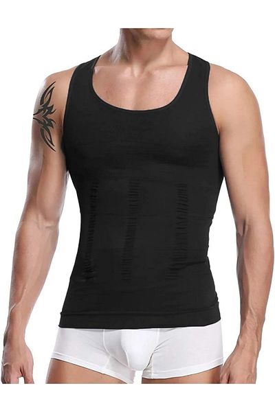 XORVİO Men's Athlete Corset Waist Chest Belly Tightener Firming Double Knitted Upright Posture Quality