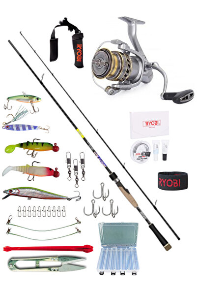 SAFARİ AV BAYİ SBS Profesyonel Spin Olta Seti - At-Çek Oltası Tam Takım - Japon Teknolojisi