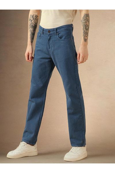 Dennis Lingo By Styli Mid Rise Straight Fit Jeans