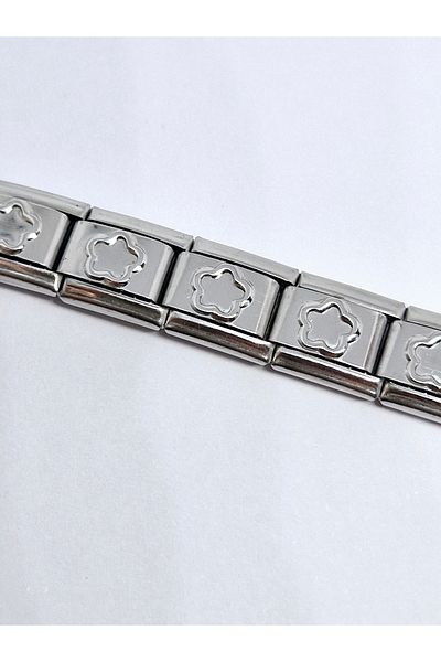 RoseCo00 Italian Steel Bracelet Charm
