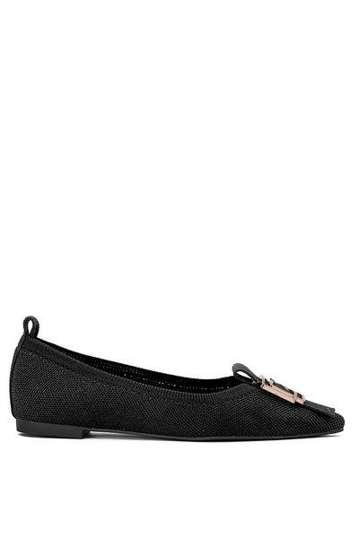 Ayakkabı Fuarı Pantofi model Black Ballerina Elite PM281 K207T de damă