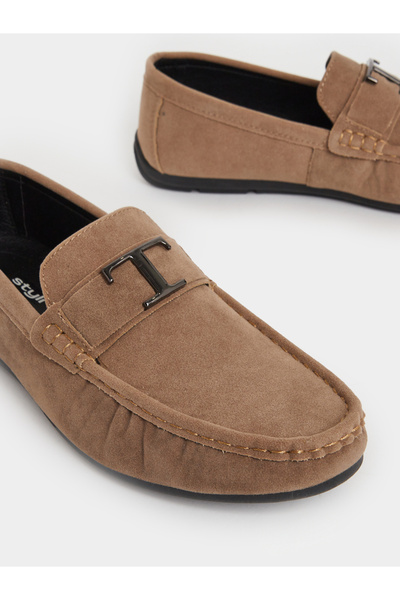 Styli Solid Slip-On Loafers
