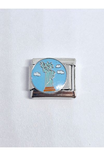RoseCo00 Italian Steel Bracelet Charm