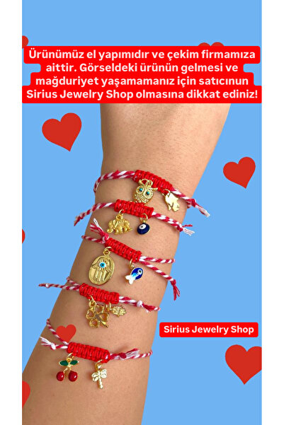 sirius jewelry Marteniçka - Martenitsa Dilek Bileklik (1 ADET)