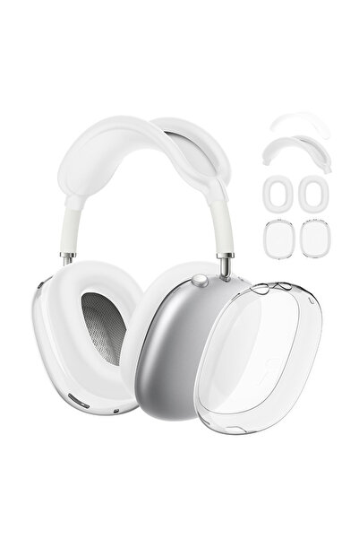 Nextron Apple Airpods Max Uyumlu 5'Li Komple Koruyucu Set Kılıf A+Kalite Darb...