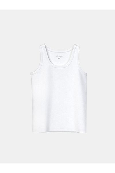 LC Waikiki Crew Neck Basic Boys' Singlet 2-Piece (S4)