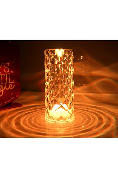 Genel Markalar Mix Şarjlı Dokunmatik Kademeli Led Masa Lambası Diamond