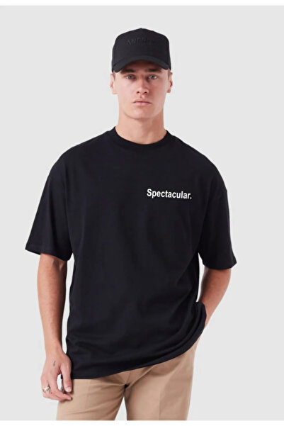 HOFFNUNG Θεαματικό μπλουζάκι Oversize με στάμπα