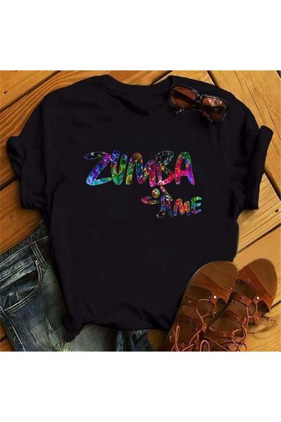 HOFFNUNG تيشيرت زومبا للجنسين مقاس كبير