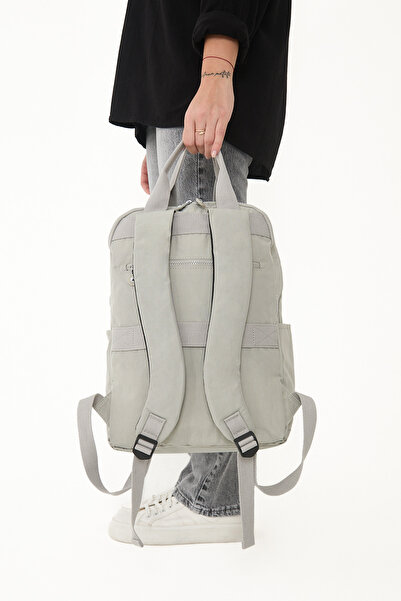 YOGII Bassa Model Unisex Водостійка тканина Krinkıl Багатокімнатна сумка для ноутбука, школи та подорожей