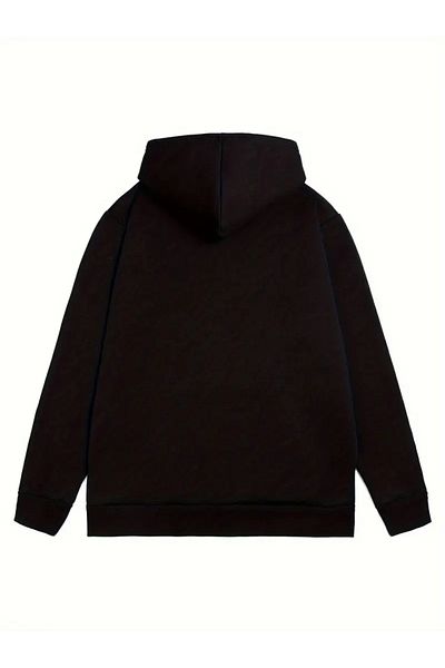 NEW TRENDY COLLECTİON Мъжки суитшърт с дълъг ръкав и връзки с принт BROOKLYN 1989 FREEDOM CITY