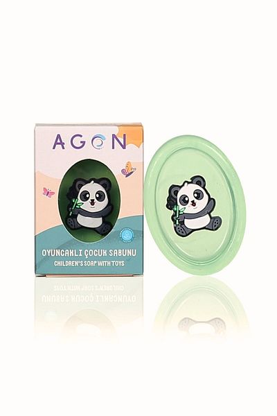 Agon Aloe Vera Extract - Handmade Children's Soap with Toy