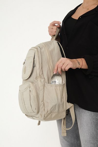 YOGII Lety Model Unisex Αδιάβροχο τσαλακωμένο ύφασμα πολλαπλών τμημάτων για φορητό υπολογιστή και σακίδιο πλάτης