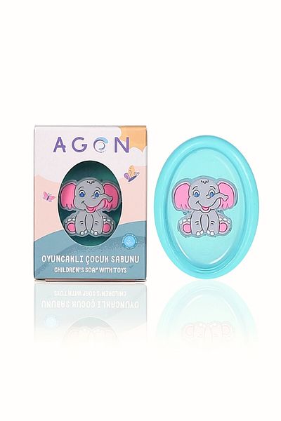 Agon Eucalyptus Extract - Children's Handmade Soap with Toys