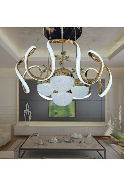 LİLLE AYDINLATMA Lorenzo modern sarkıt ledli avize 3 renk ithal salon mutfak hol avize