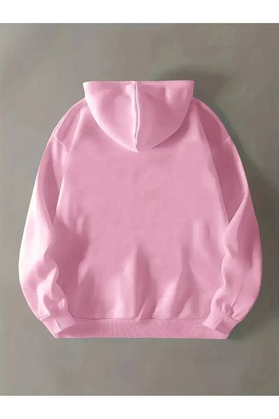 NEW TRENDY COLLECTİON Κομψή γυναικεία κουκούλα με γεωμετρικό σχέδιο κορώνας