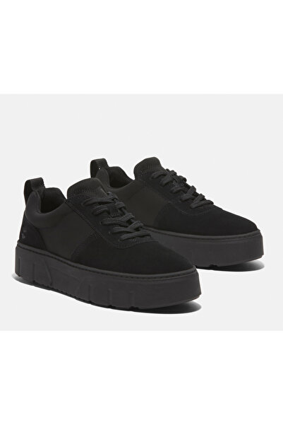 Timberland حذاء رياضي نسائي أسود من Laurel Cort