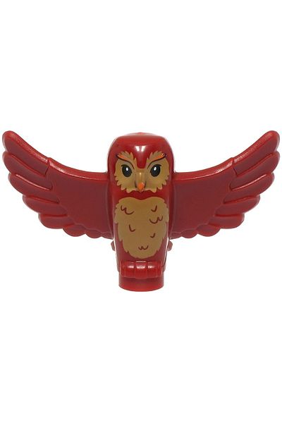 LEGO Original Accessory Moc Custom Animal Animal Owl Harry Potter Light Brown Owl 1 Piece